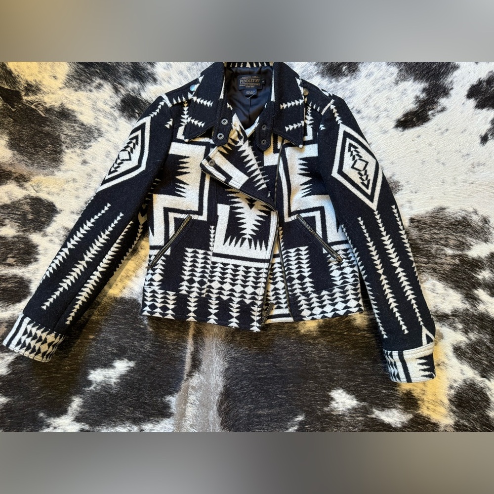 Pendleton Harding Wool Moto Jacket